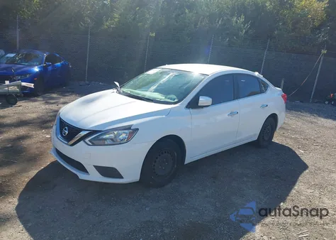 2016 Nissan Sentra Fe+ S/S/Sl/Sr/Sv из США, поврежденный, VIN 3N1AB7APXGY216461